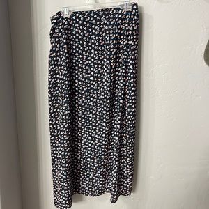 Womens Midi Slit skirt